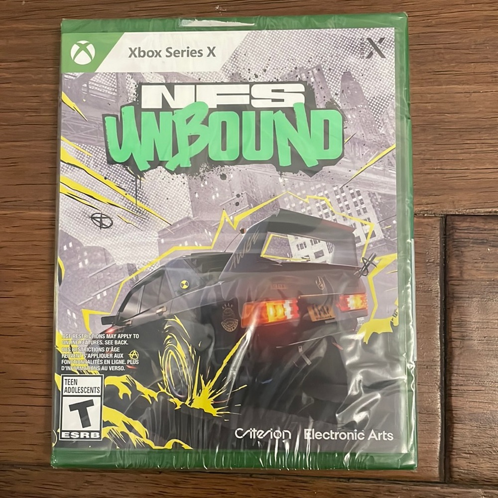 NEW! Sealed, never opened. Need for speed unbound for xbox series x